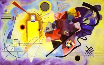 Yellow Red Blue Wassily Kandinsky Oil Paintings